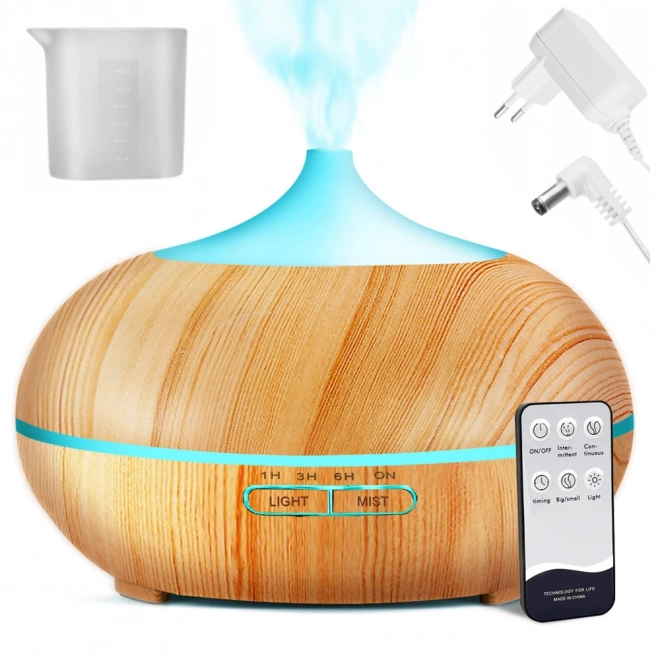 Aroma luftfugter med RGB belysning