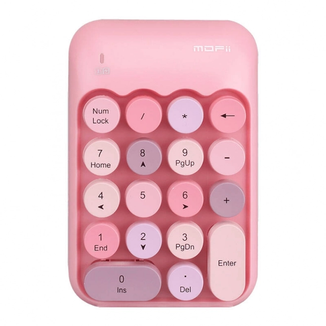 Trådløst numerisk tastatur MOFii X910 lyserød