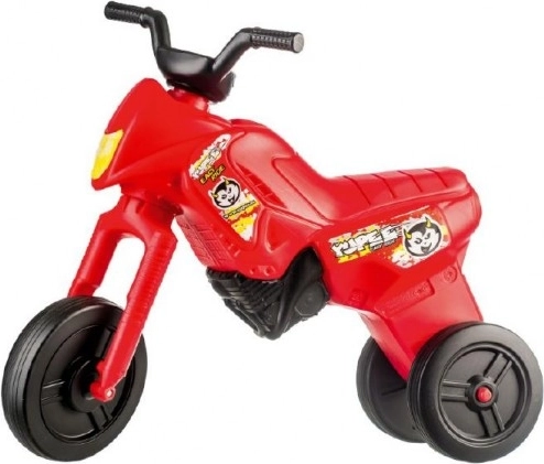 Løbecykel Enduro Yupee stor plast – Rød
