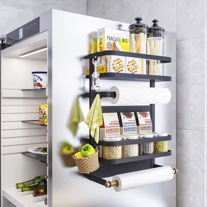 Magnetisk organizer til køkkentilbehør - tre-niveauer