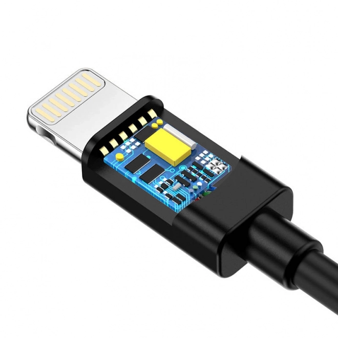 USB til Lightning kabel Choetech 1.2 m sort