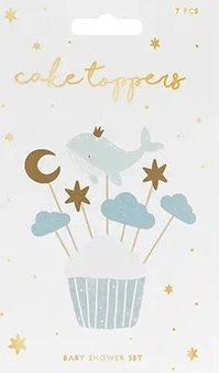 Muffins dekorationer - Hval