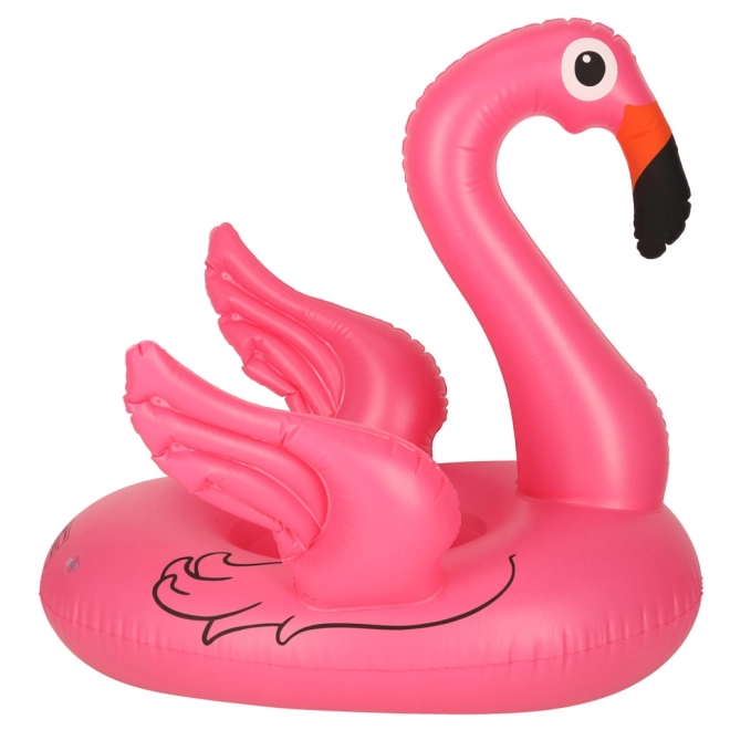 Oppustelig børne ponton ring flamingo