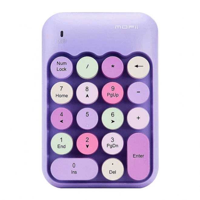 Trådløst numerisk tastatur MOFII X910 (lilla)