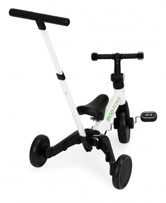 Børne trehjulet cykel med styrestang 2 i 1 ECO TOYS