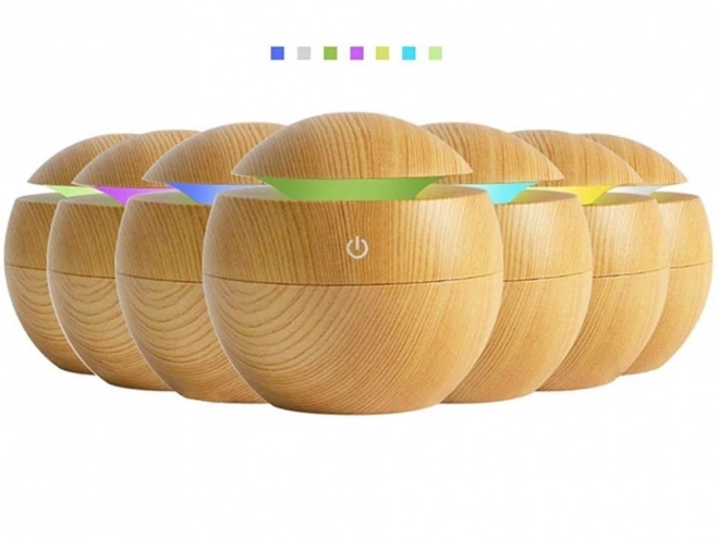 Ultralyd luftfugter med RGB-belysning