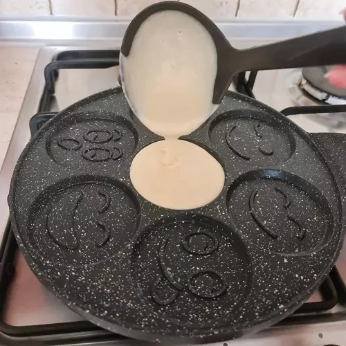 Non-stick belægning for nem vending