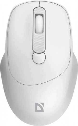 Trådløs mus Defender Feam MM-296 Silent, 1600 DPI, hvid