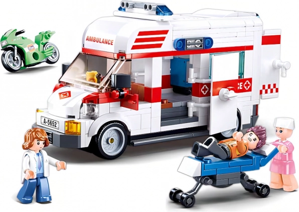 Tre figurer med bevægelige dele