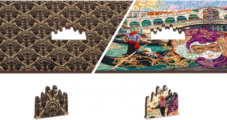 Dobbeltsidet puslespil 2-i-1 for dobbelt så meget sjov