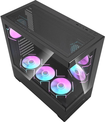 Kraftig køling med 7 ARGB-blæsere i pakken