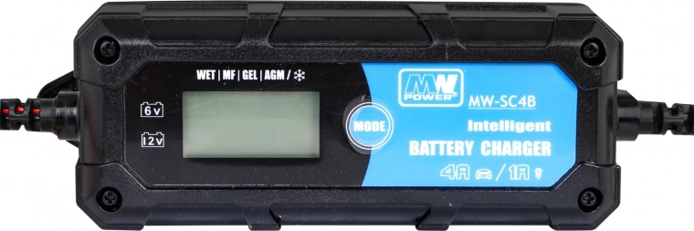 Fleksibel til 6V og 12V batterier