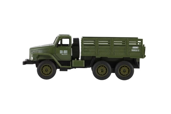 Militær lastbil i frihjul - 17 cm