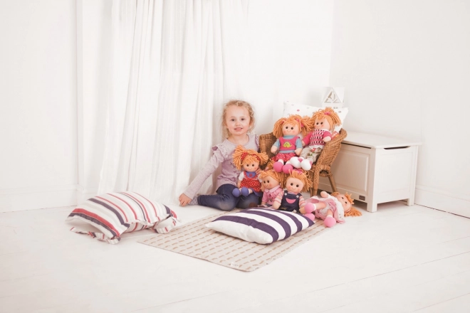 Bigjigs Toys Turkise kjoler med sweater til dukke 38 cm