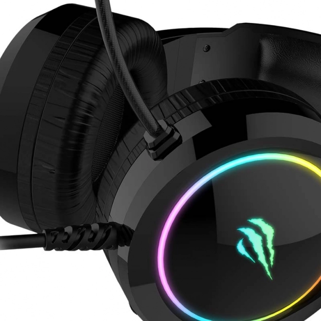 Gaming-hovedtelefoner Havit GAMENOTE H2232D RGB USB 3,5 mm