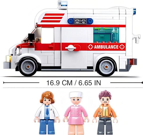 Realistisk ambulance til actionfyldt redning