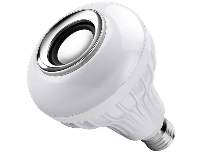 RGB LED pære med højttaler og fjernbetjening
