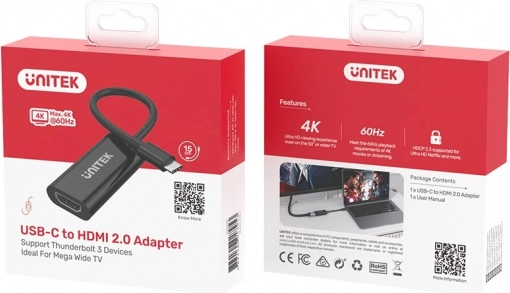 Adapter USB-C til HDMI 4K 60Hz
