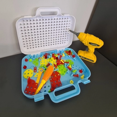 Kreativ mosaik med skruetrækker Kruzzel