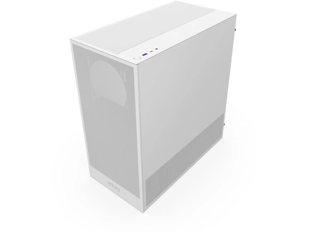 NZXT H5 Flow RGB hvid PC kabinet Midi Tower med vindue