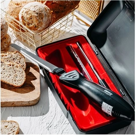 Elektrisk kniv Camry Premium med to blade