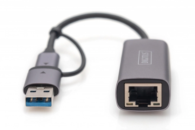 Digitus USB-C til USB-A adapter til RJ45 2,5 Gigabit Ethernet