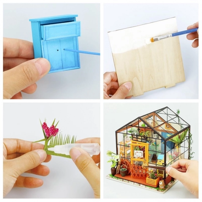 Cathy's Blomsterhus - Miniature Drivhus