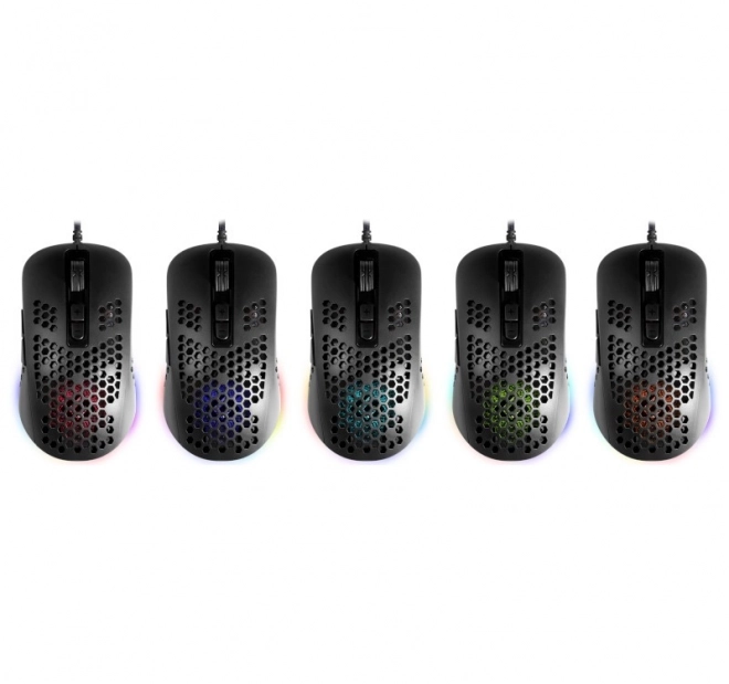 Gamingmus Shepard med RGB-belysning