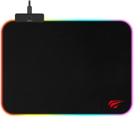 Musemåtte med RGB-belysning Havit