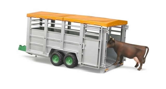 Bruder Dyretransport med kofigur