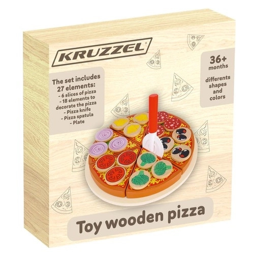 Træ Pizza - Sæt 22471