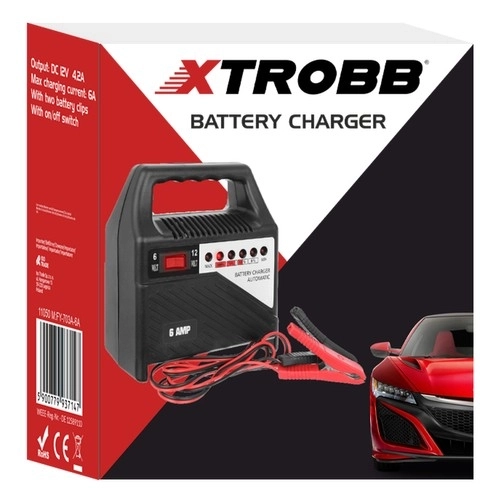 Batterioplader 12V 6A