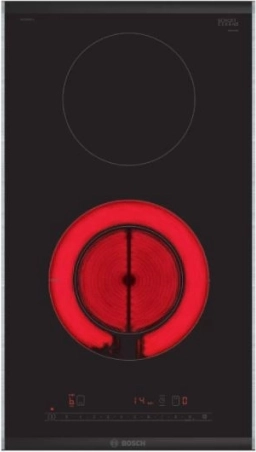 Glaskeramisk Domino-kogeplade med DirectSelect og PowerBoost