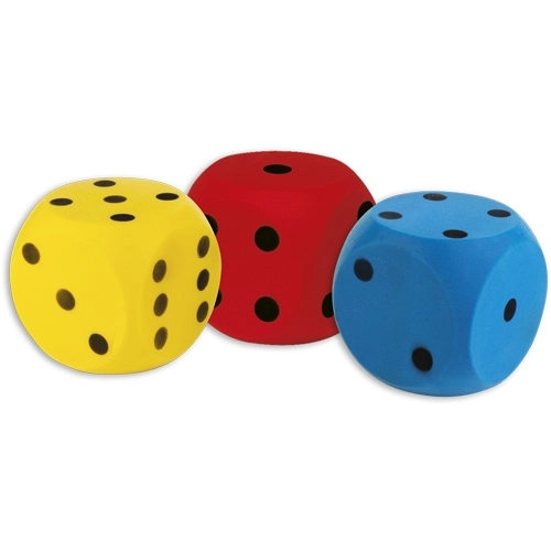 Androni Blød Terning - størrelse 16 cm, rød