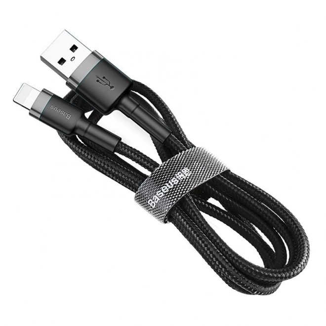 Baseus Cafule USB Lightning-kabel 2A 3m (Sort Grå)