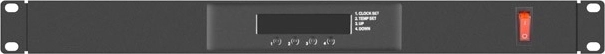 1U-konstruktion til 19" rack