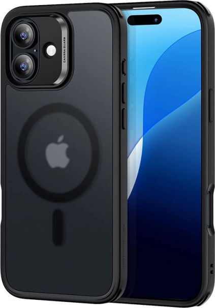 Hybridetui ESR HaloLock til iPhone 16, sort