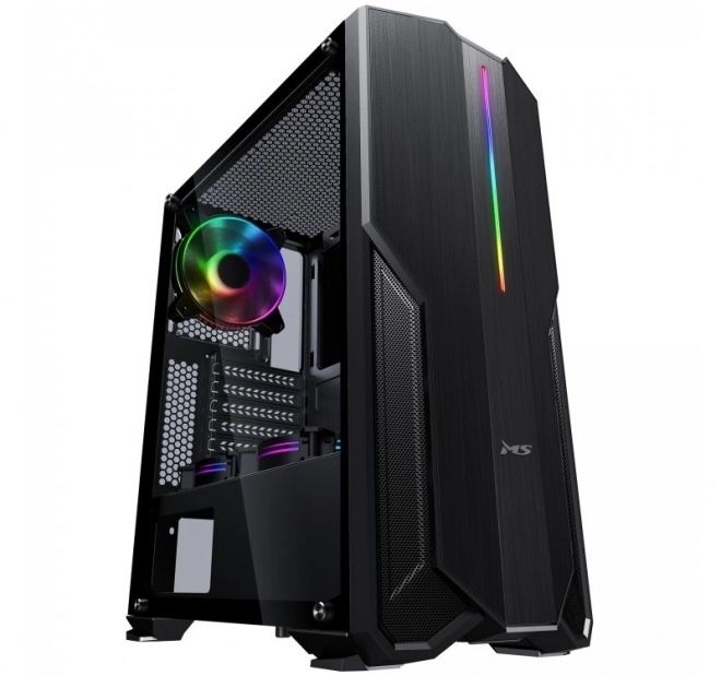 Spil kabinet til PC MS Fighter V310 sort