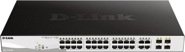 Switch D-Link DGS-1210-24P 24GE PoE 4SFP