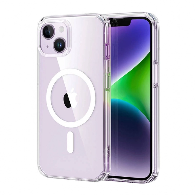 ESR Krystec Klar cover til iPhone 14 Plus med MagSafe