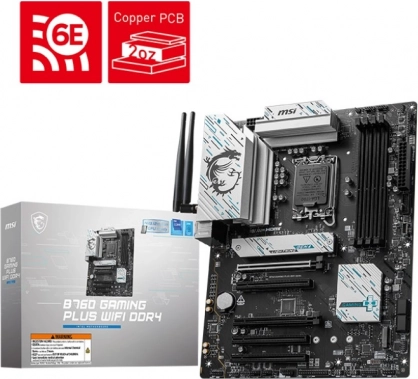 MSI B760 Gaming Plus WiFi ATX Bundkort