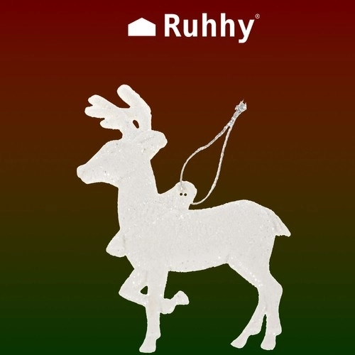 Juletræsdekorationer - rensdyr 9 stk. Ruhhy 22517