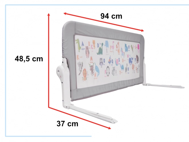 Sikkerhedsskinne til seng 90cm dyr