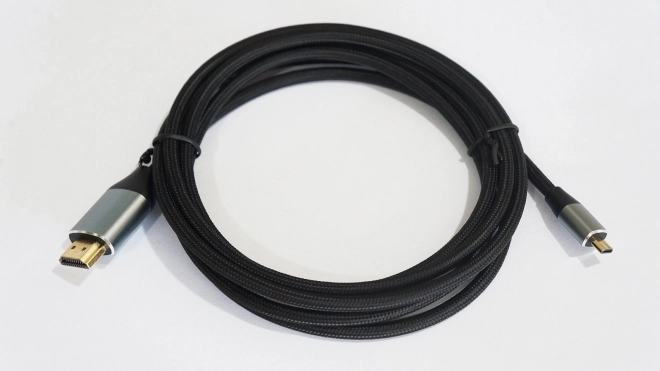 Micro HDMI til HDMI 2.1-kabel 8K