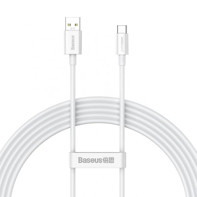 Baseus Superior Series USB-C Kabel 65W, 2m hvid