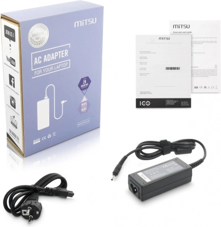 Oplader / strømforsyningsadapter 19 V 2,1 A (3,0 × 1,1 mm) til SAMSUNG 40 W