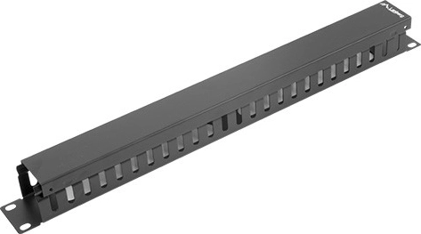 Lanberg kabelorganisator 19" 1U type A sort