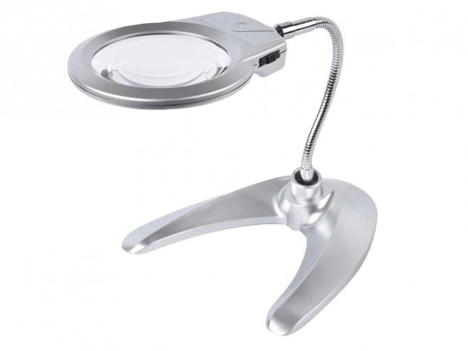 Bordlup med 2 LED-dioder 2x 6x justerbar arm