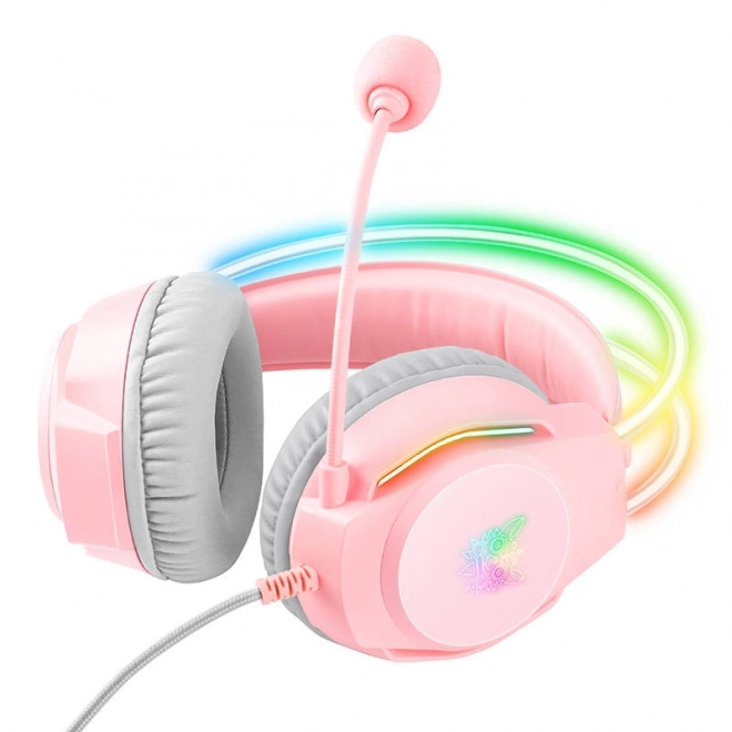 Spilhovedtelefoner ONIKUMA X26 Pink