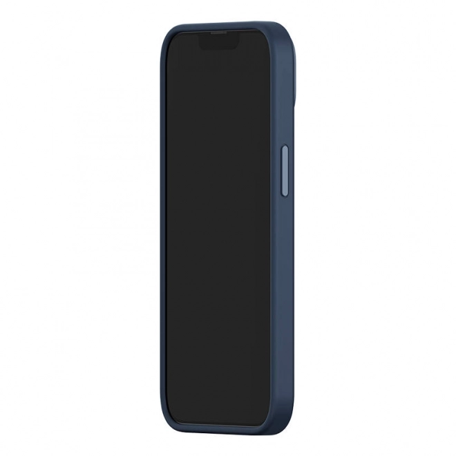 Magnetisk etui og sæt af hærdet glas til iPhone 14 Plus - Baseus Liquid Silica blå